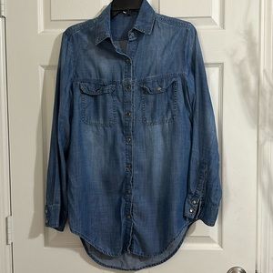 Denim Button Up Longsleeve